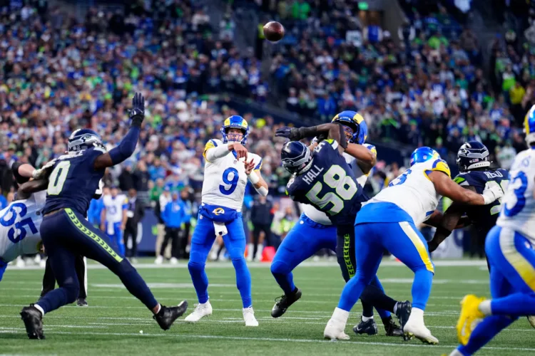 MVP Matthew Stafford says star-studded Rams have "a high ceiling" for climb toward a Super Bowl run